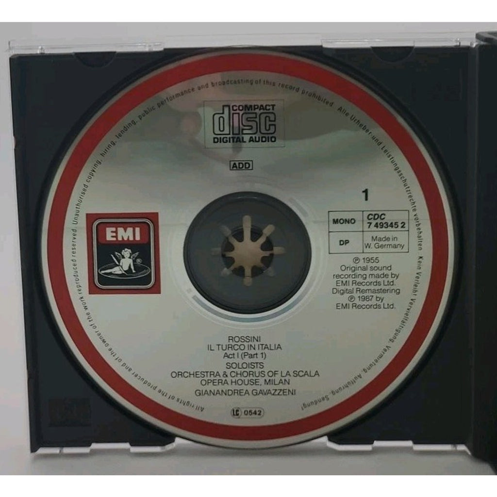 EUC Rossini: Il Turco in Italia / Maria Callas, Rossi-Lemeni, EMI 1987 (CD)