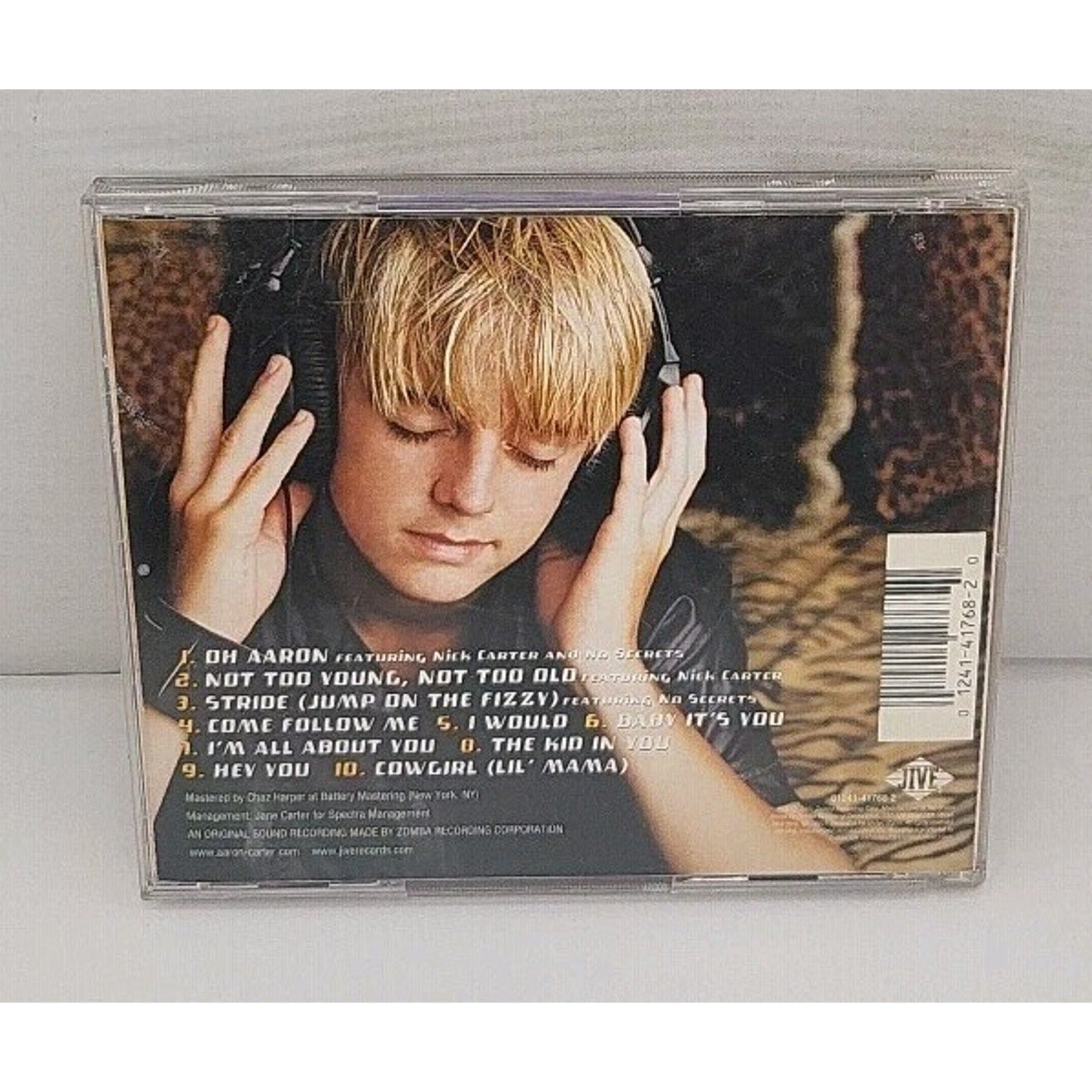 Oh Aaron by Aaron Carter (CD, 2001)