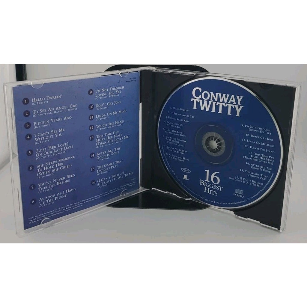 16 Biggest Hits by Conway Twitty (CD, 2001)