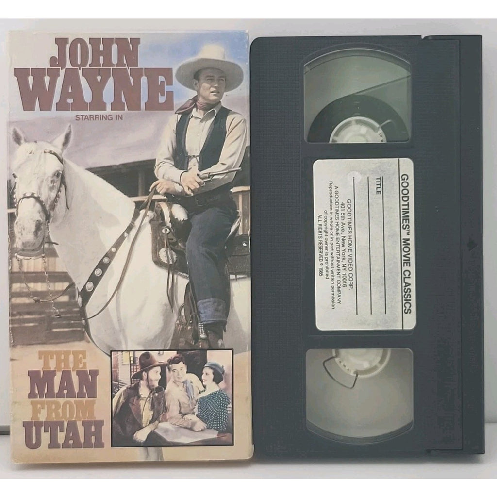 The Man from Utah (VHS) 1934 John Wayne Gabby Hayes