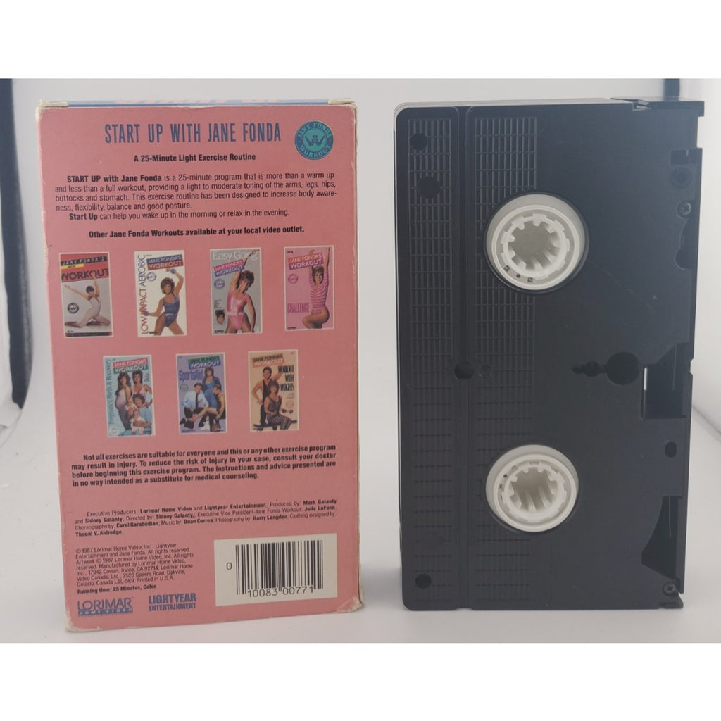 Start Up with Jane Fonda (VHS)