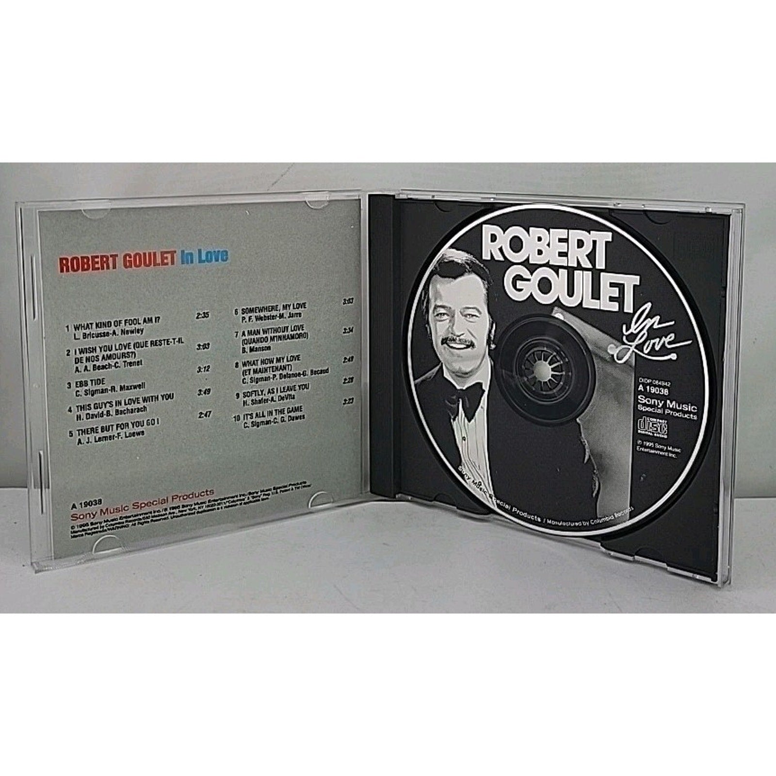 In Love by Robert Goulet (CD, 1995)