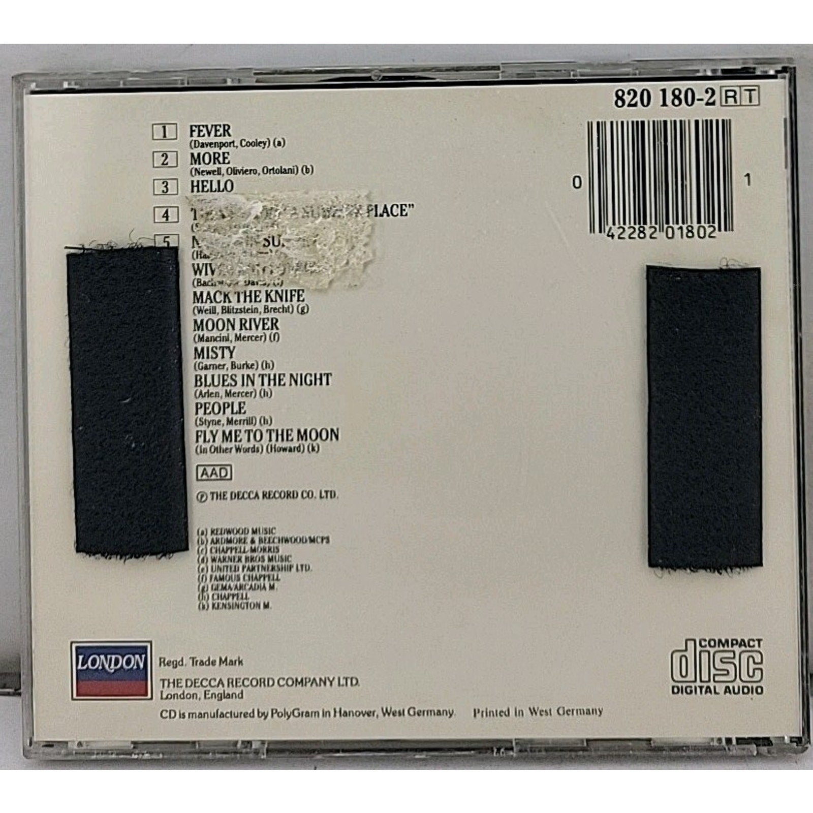 Fever by Ted Heath (CD, Mar-1987, Verve)