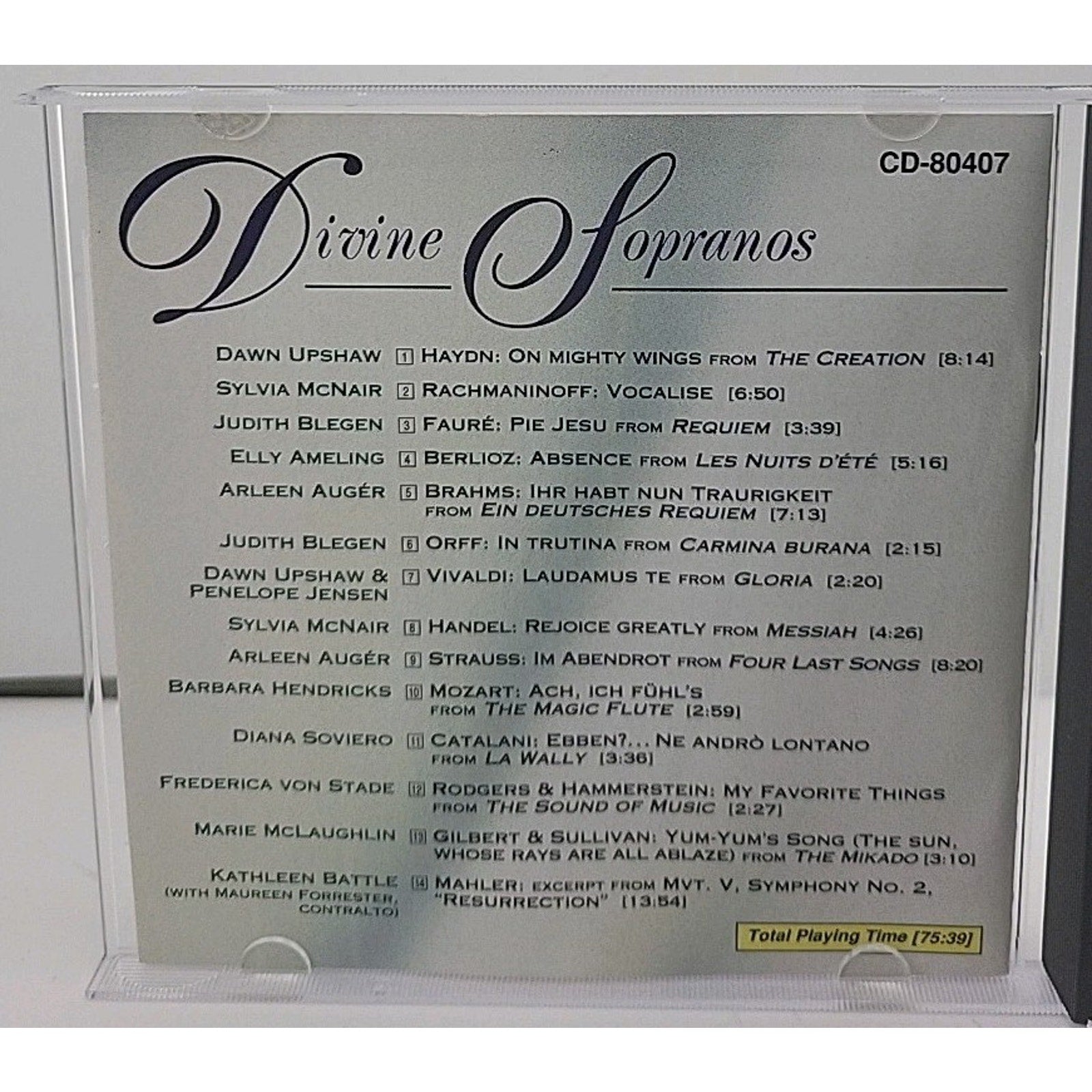 Divine Sopranos by Various (CD, 2003)