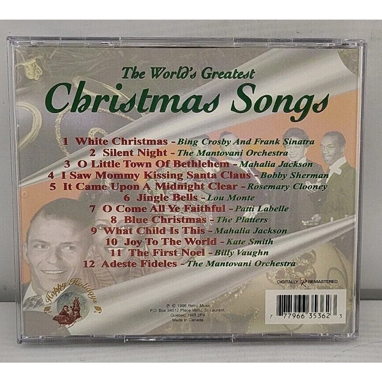 The World's Greatest Christmas Songs [Happy Holidays] by Various Artists (CD,...