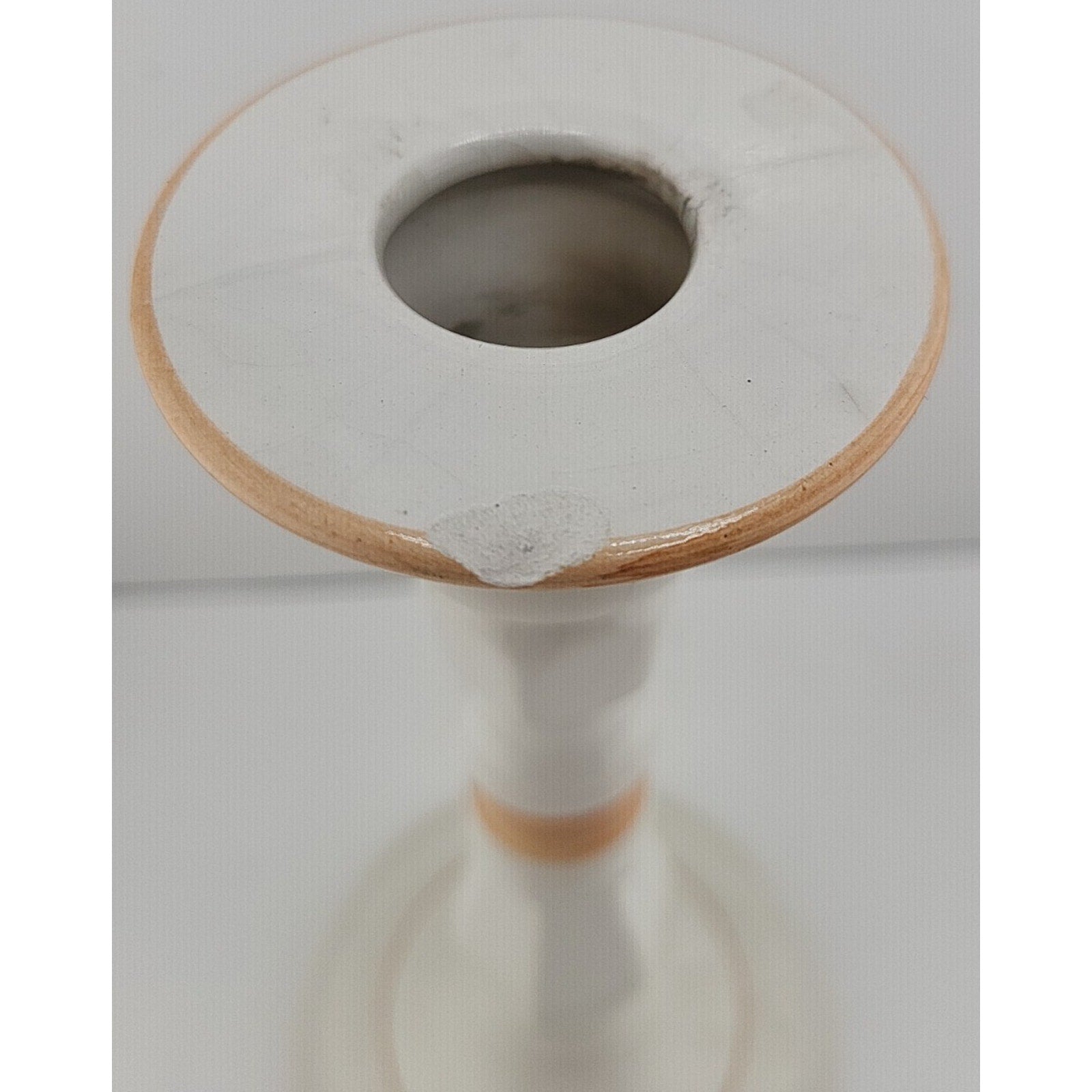 9.5" Candlestick Made In Italy with Serial Number *Small Chip*