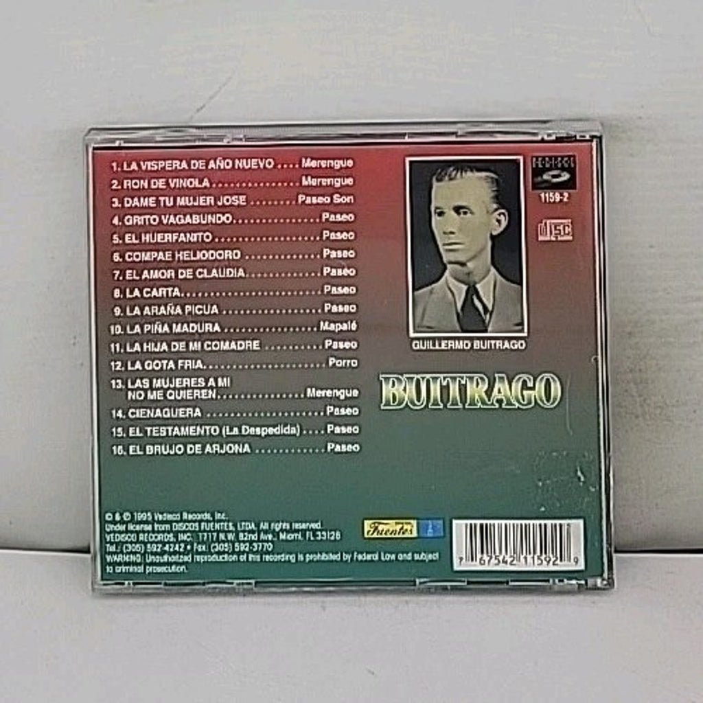 Buitrago 16 Éxitos De Navidad Y Año Nuevo CD