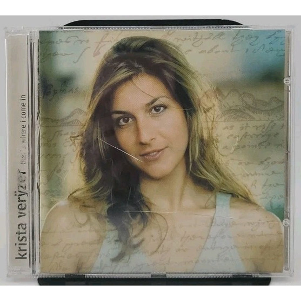Krista Veryzer - That's Where I Come In CD