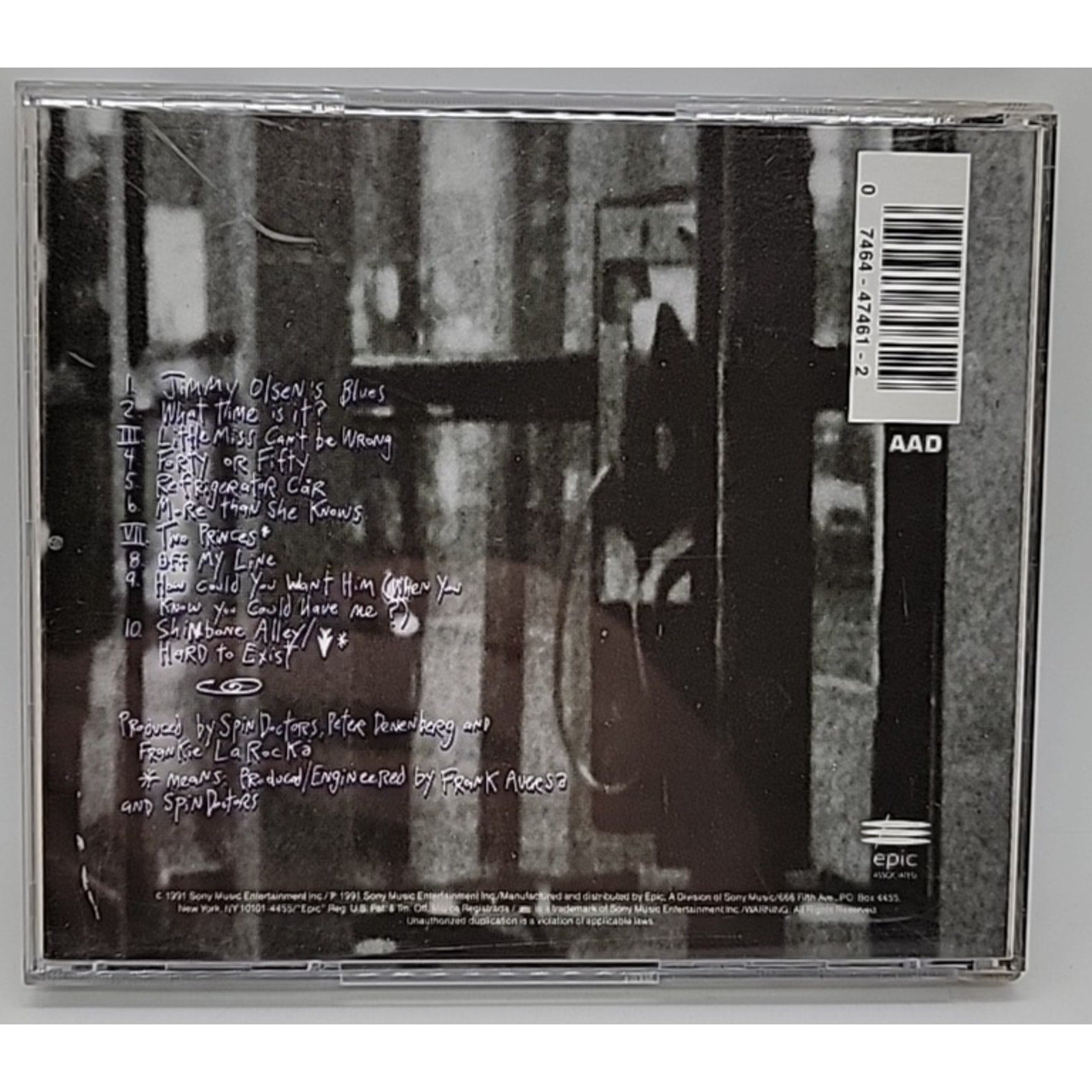 Pocket Full of Kryptonite by Spin Doctors (CD, Aug-1991, Epic)
