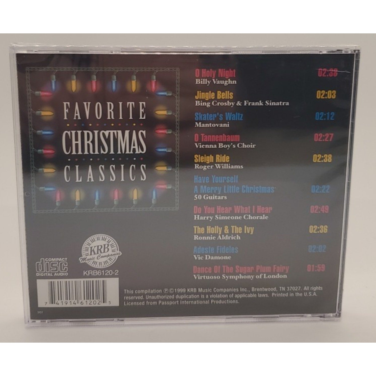Favorite Christmas Classics (CD) *Brand New*