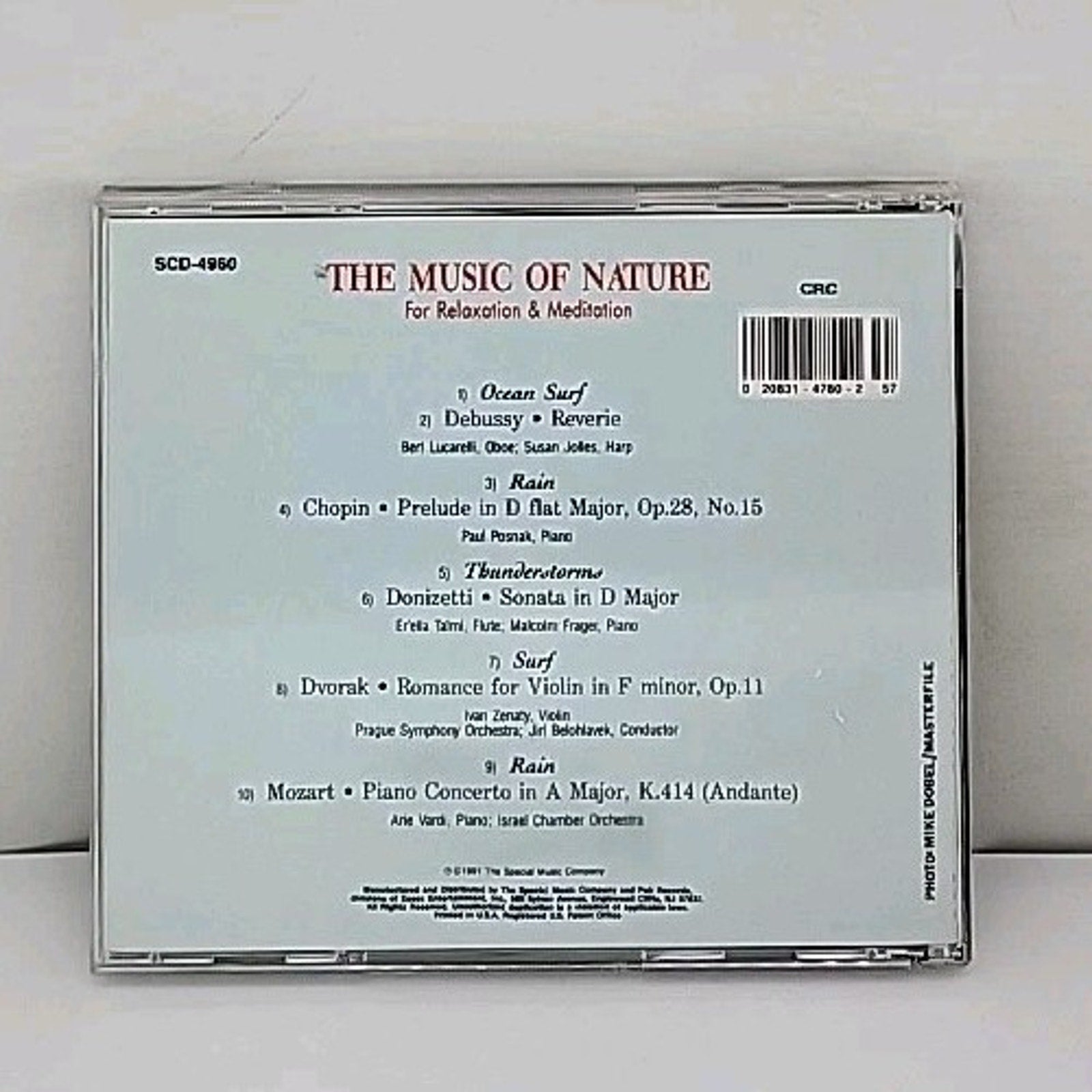 The Music of Nature for Relaxation and Meditation (CD, 1991)