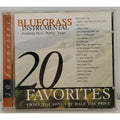 20 Bluegrass Instrumental Favorites - Audio CD By Various Artists - New 20 Songs