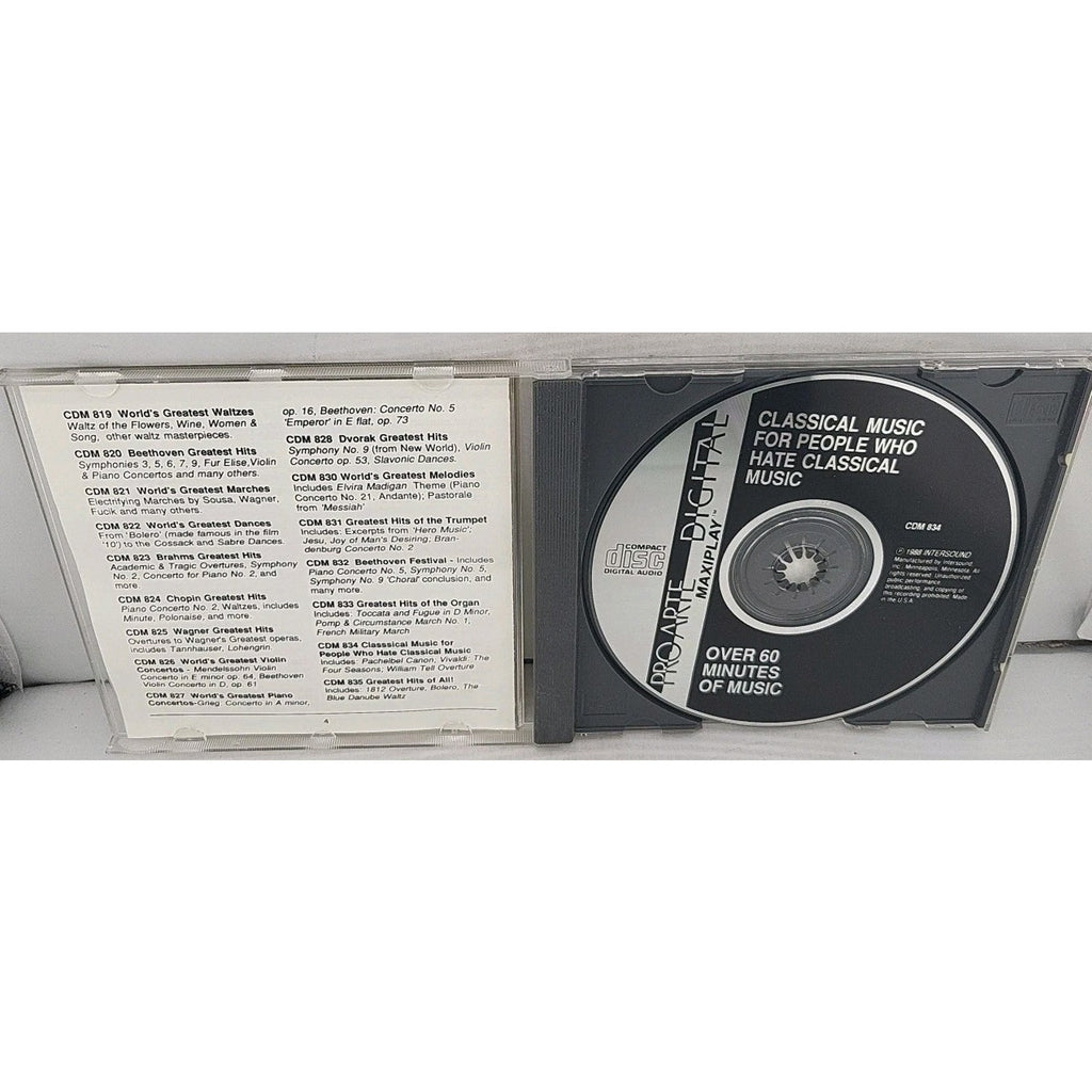 Classical Music For People Who Hate Classical (CD)