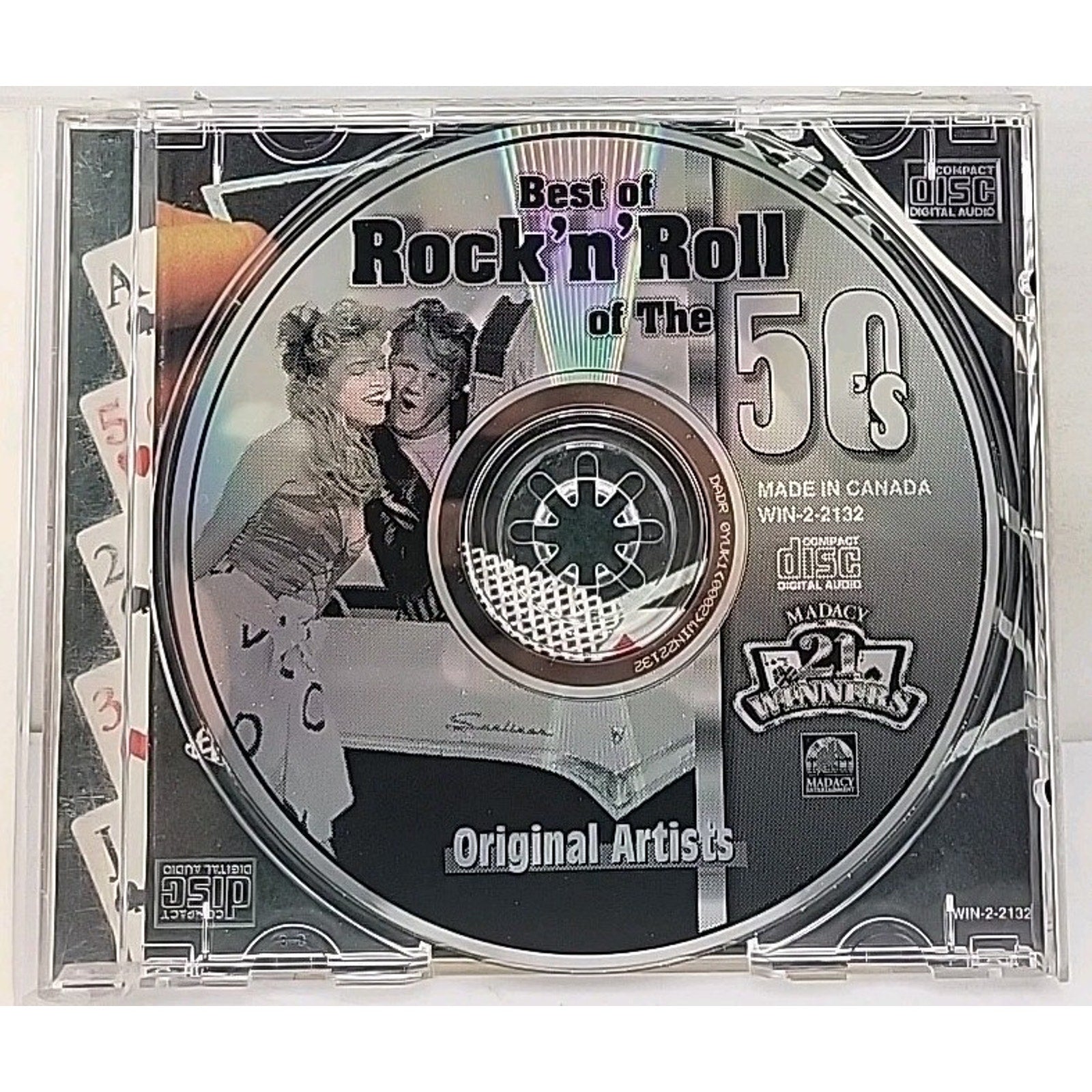 21 Winners: Rock 'N' Roll Hits of the 50's [1997] by Various Artists (CD,...