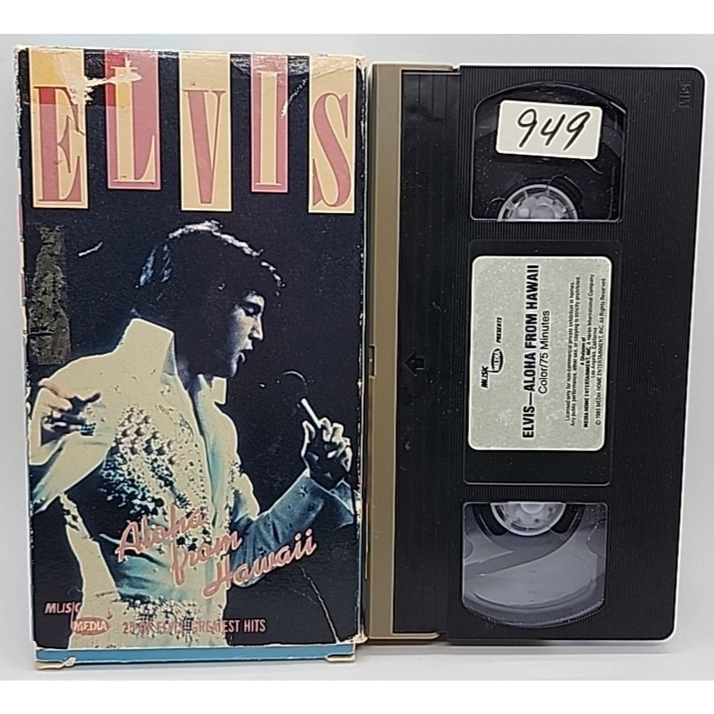 Elvis - Aloha From Hawaii (VHS, 1995)