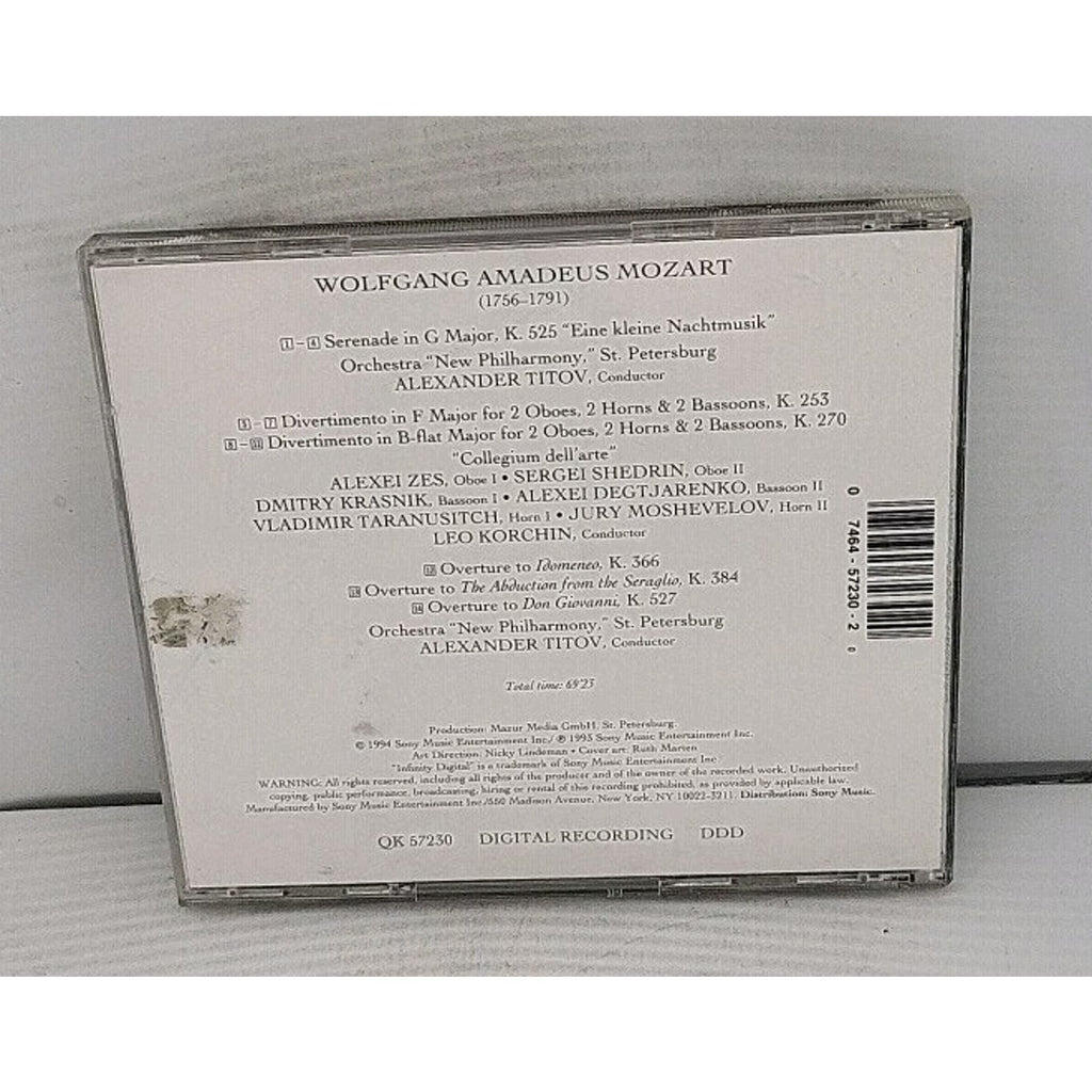 Eine Kleine Nachtmusik / Overtures (CD, 1994)