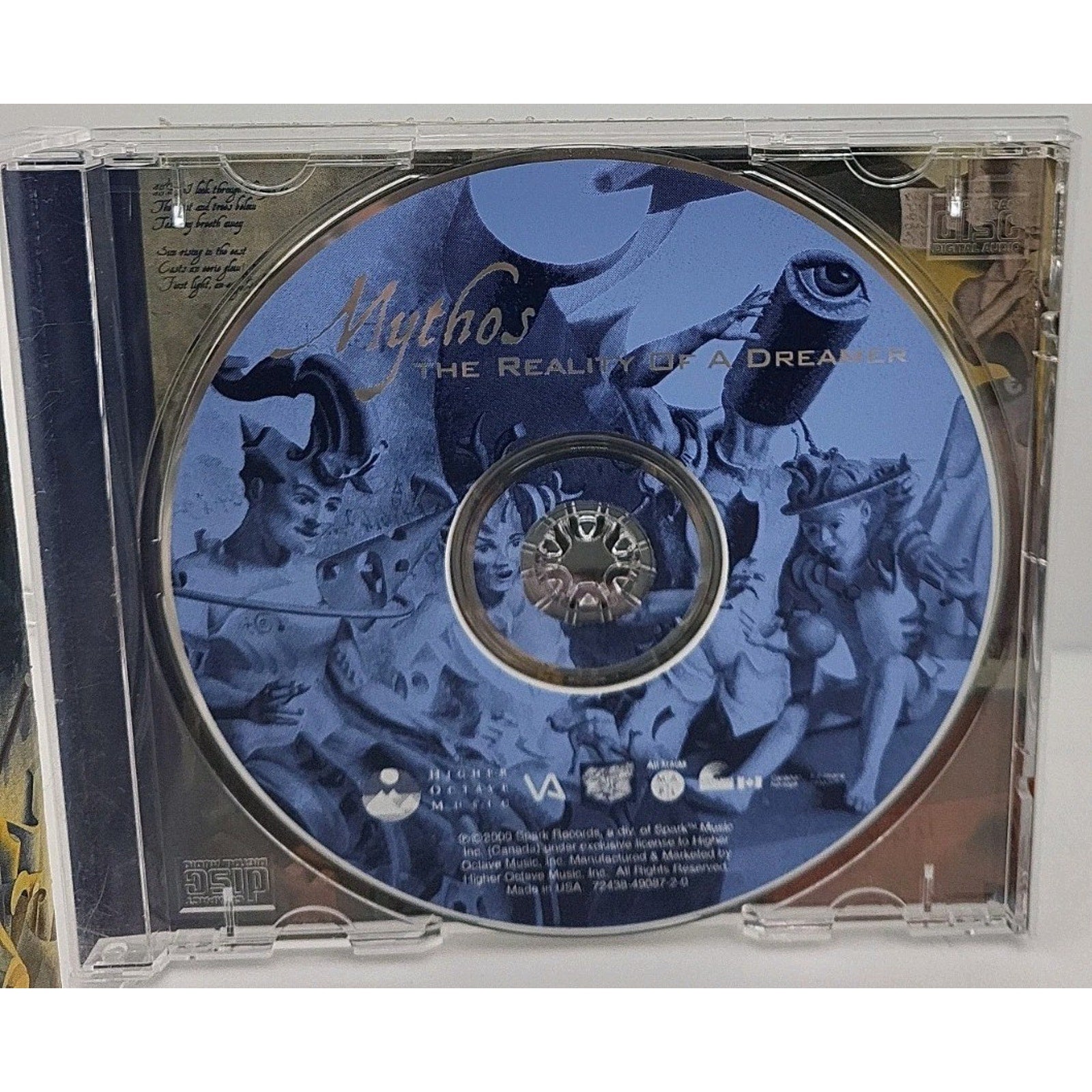 Reality of a Dreamer by Mythos (CD, 2000)