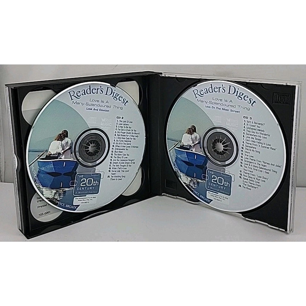 Love Is A Many Splendored Thing, The 20th Century A Musical Journey 3 CD Set