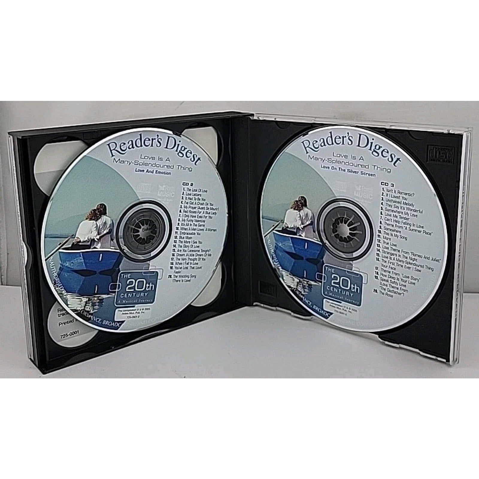 Love Is A Many Splendored Thing, The 20th Century A Musical Journey 3 CD Set