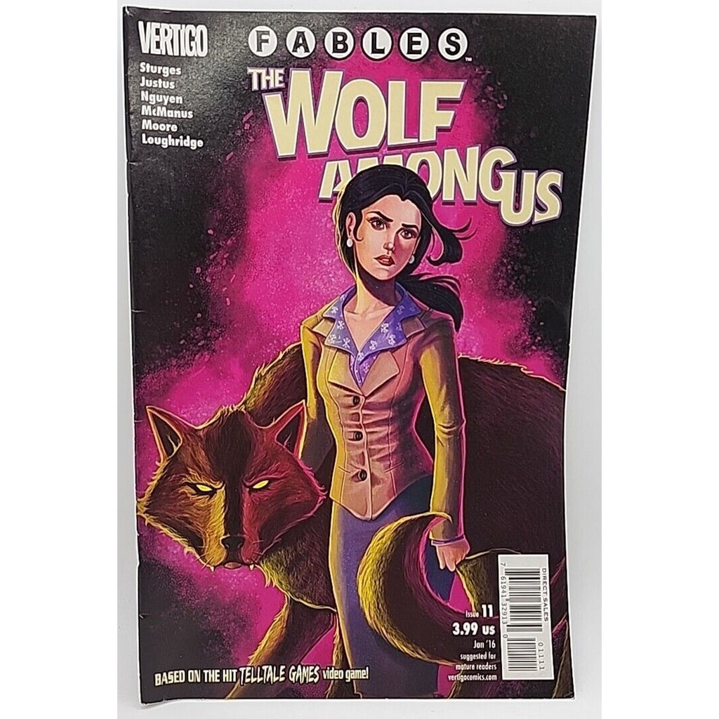DC Vertigo Comics Fables, The Wolf Amongst Us #11 January 2016 Sturges