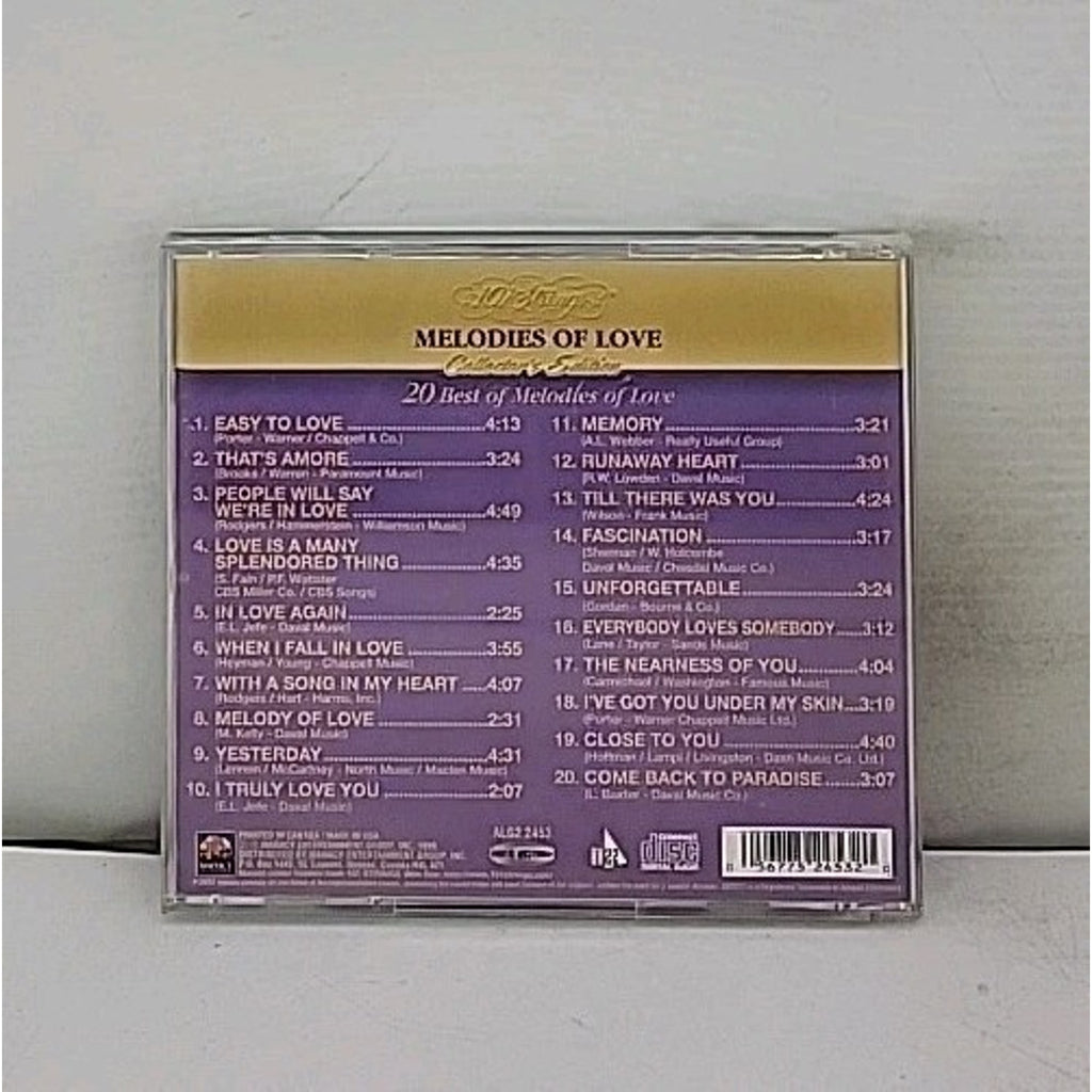 Melodies of Love by 101 Strings (CD, 1999)