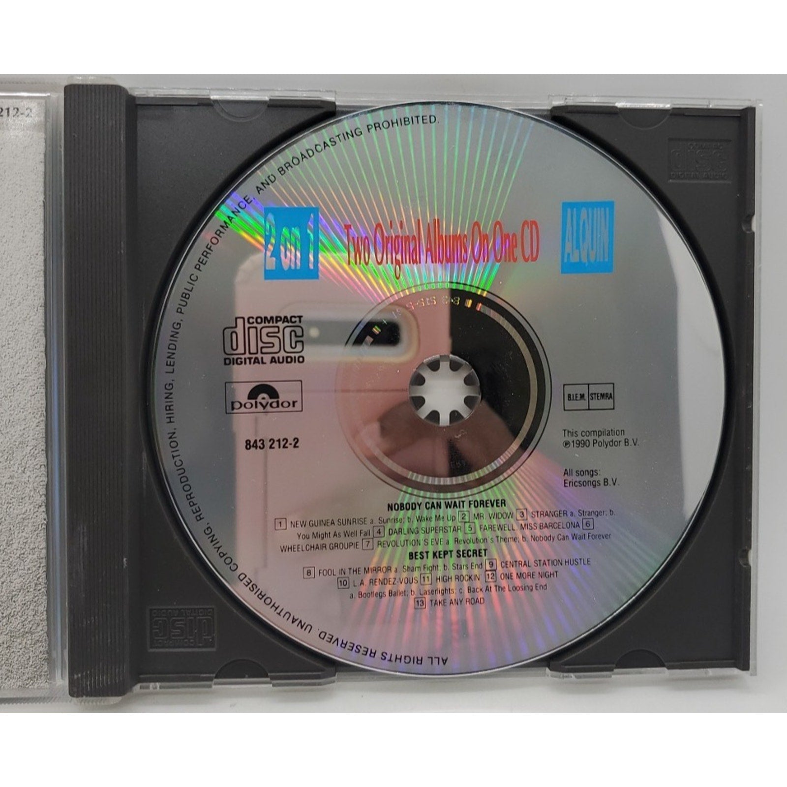 Nobody Cant Wait Forever/Best Kept Secret (CD)