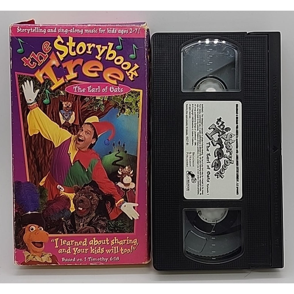 The Storybook Tree The Earl of Oats Story Sing-Along (VHS 1995)