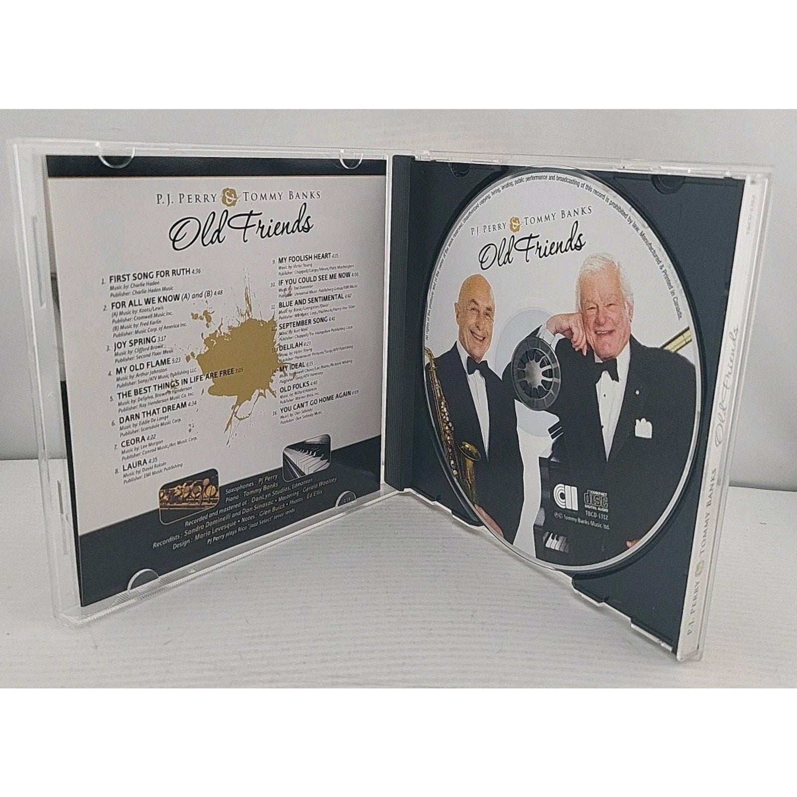 P.j. Perry & Tommy Banks Old Friends (CD)