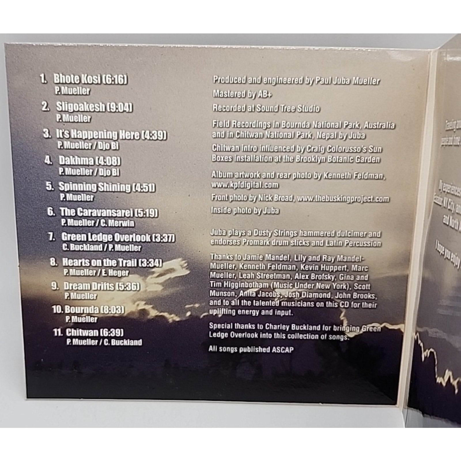 Floating on Land by Paul Juba Mueller (CD, 2015)