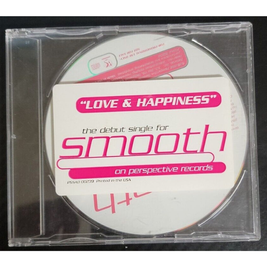 Love & Happiness [CD] [Single] by Smooth (CD, Aug-1996, A&M (USA))