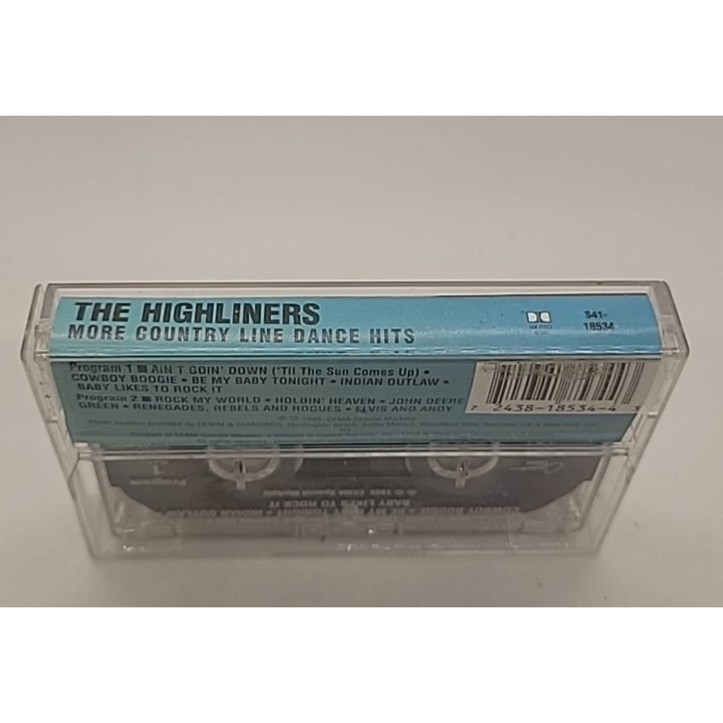 The Highliners Cassette "More Country Line Dance Hits" - S41-18534 - Denim & Dia