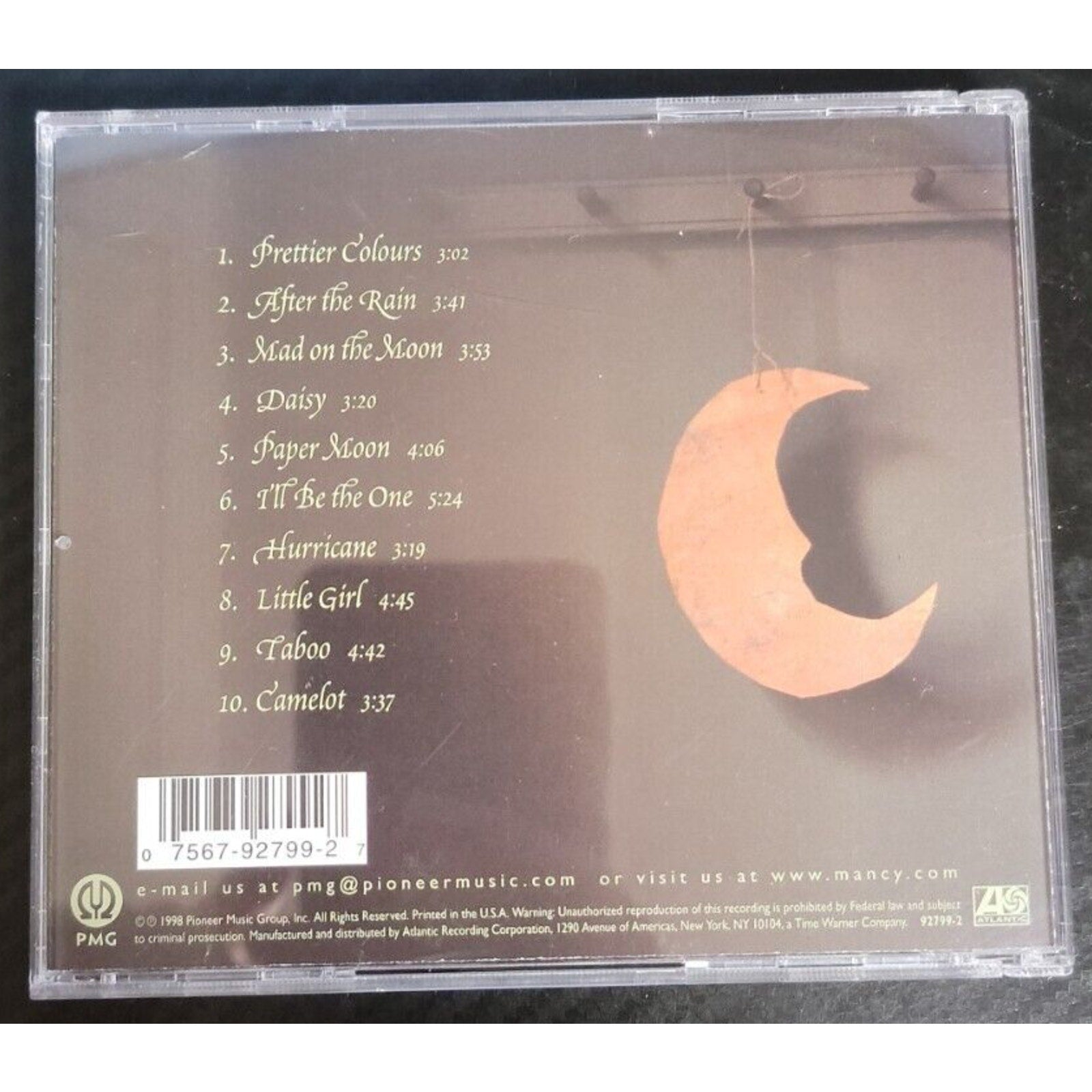 Paper Moon by Mancy A'lan Kane (CD, Oct-1998, Pioneer)