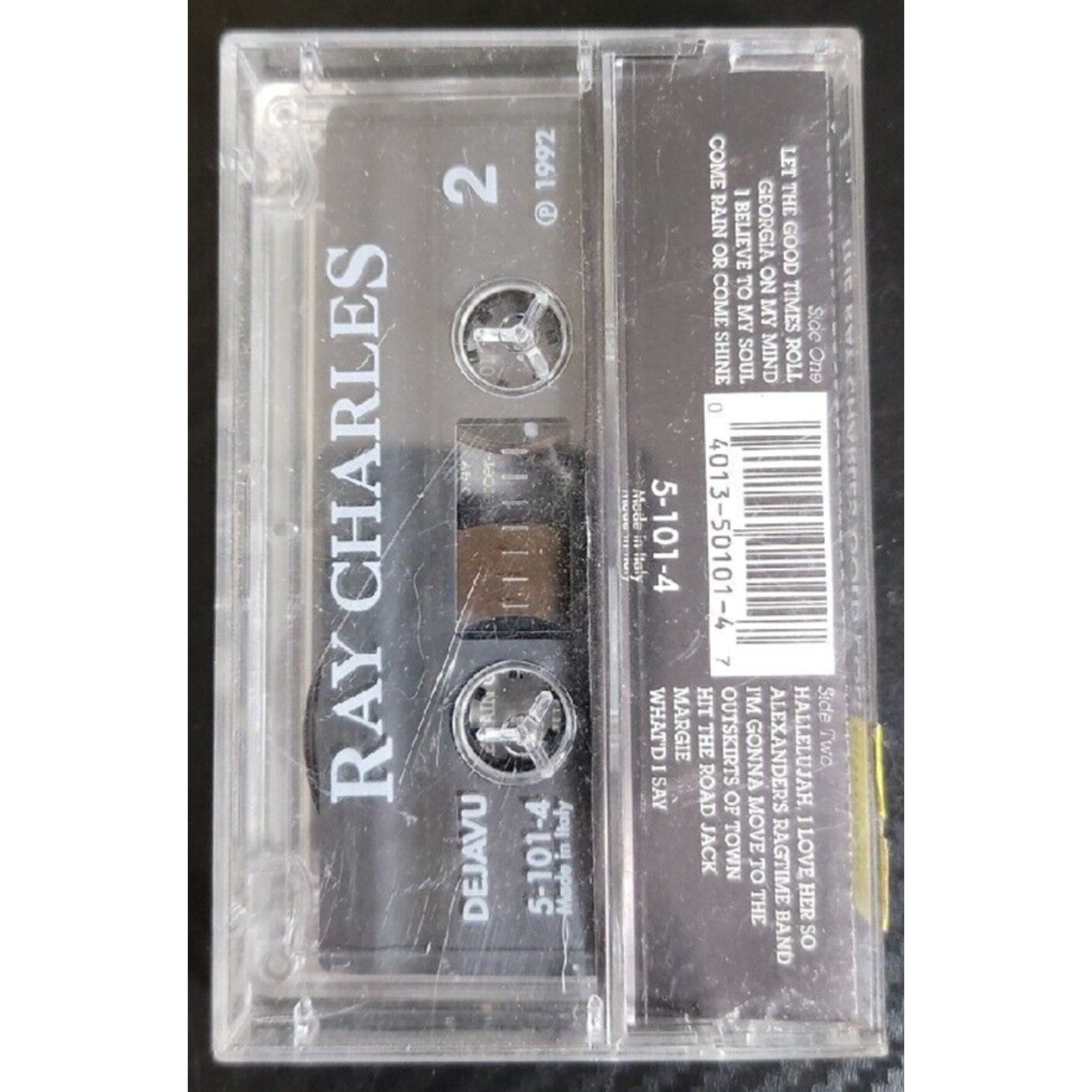 The Ray Charles Gold Collection (Cassette Tape 1992 Italy Digital Dejavu)