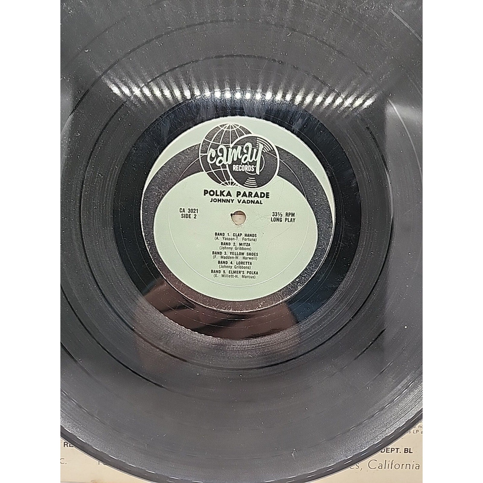 Frank Yankovic And His Orchestra - Polka Parade (Record)