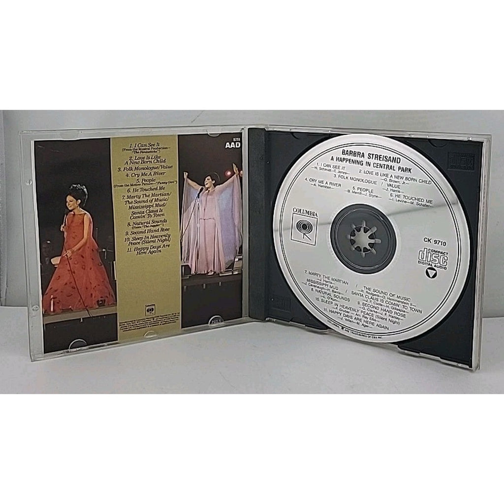Happening in Central Park by Barbra Streisand (CD, 1990)