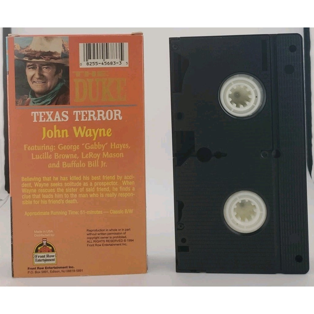 John Wayne - Texas Terror (VHS, 2000)