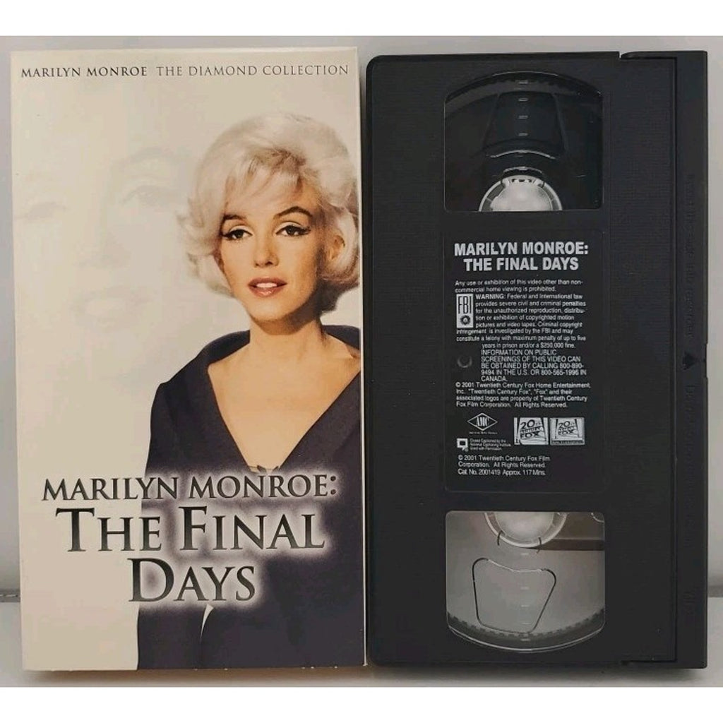 Marilyn Monroe: The Diamond Collection Volume 1 (VHS, 2001, 6-Tape Set)
