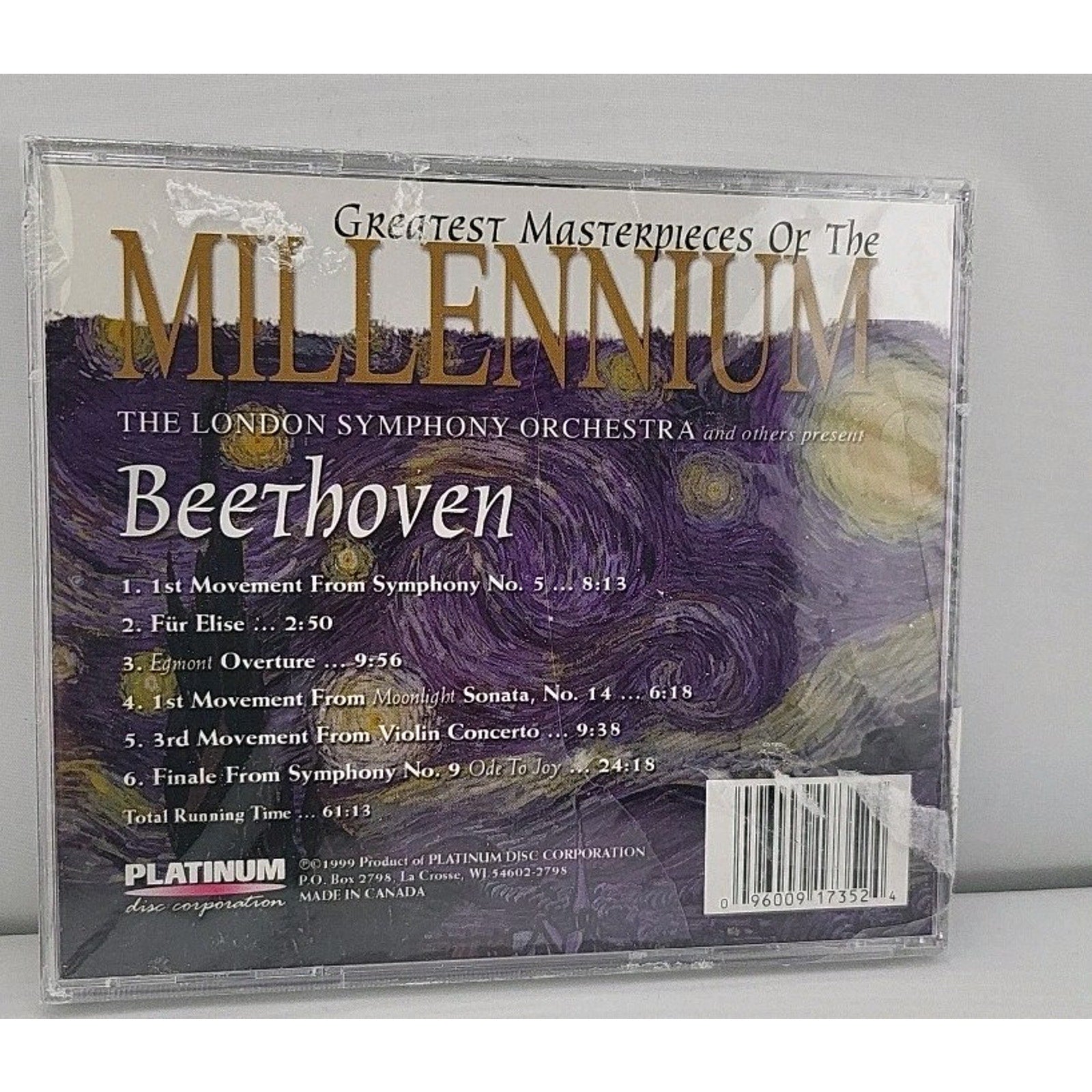 Beethoven by London Symphony Orchestra (CD, 2000) *Sealed*