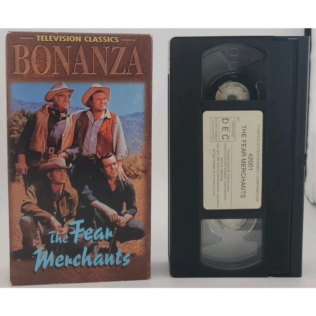 Television Classics Bonanza The Fear Merchants (VHS)