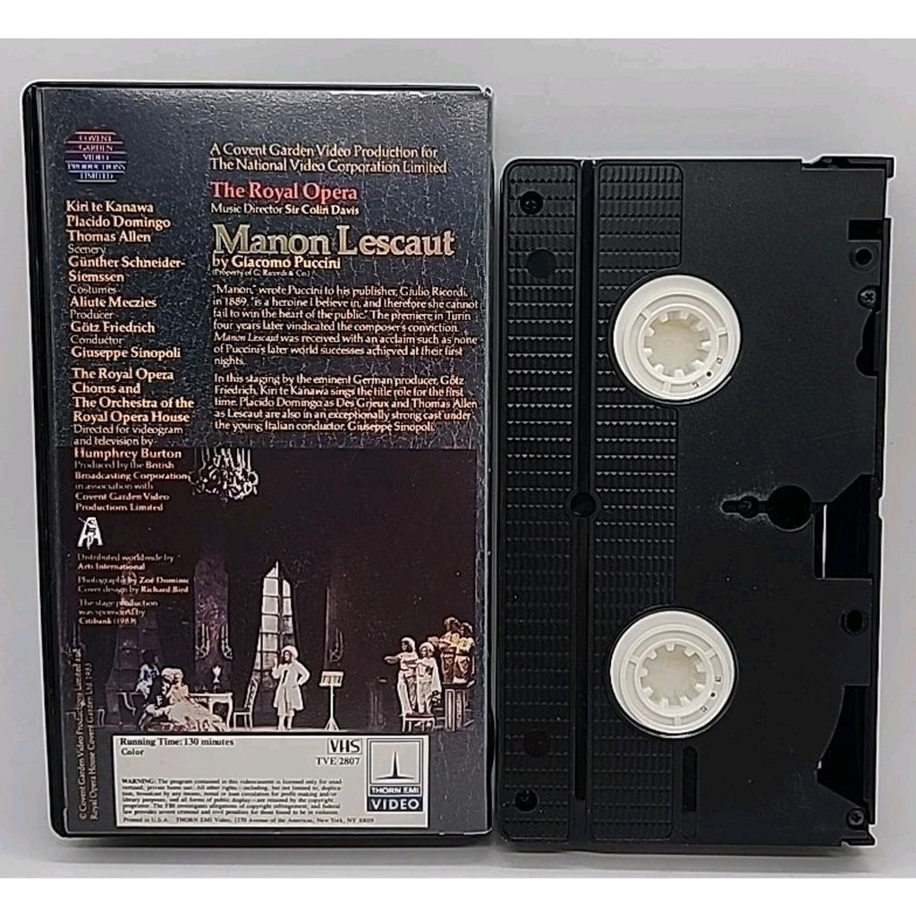 Manon Lescaut (VHS, 1999)