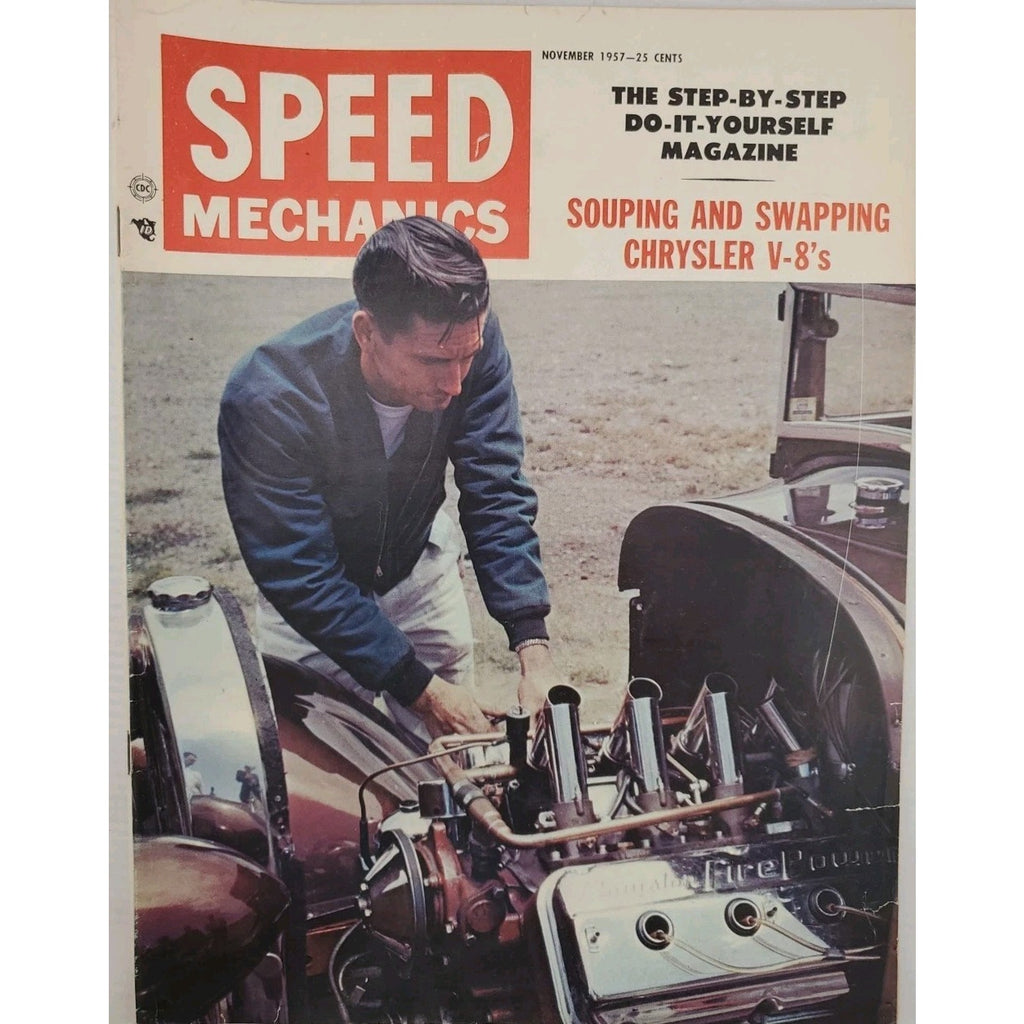 Speed Mechanics Magazine November 1957
