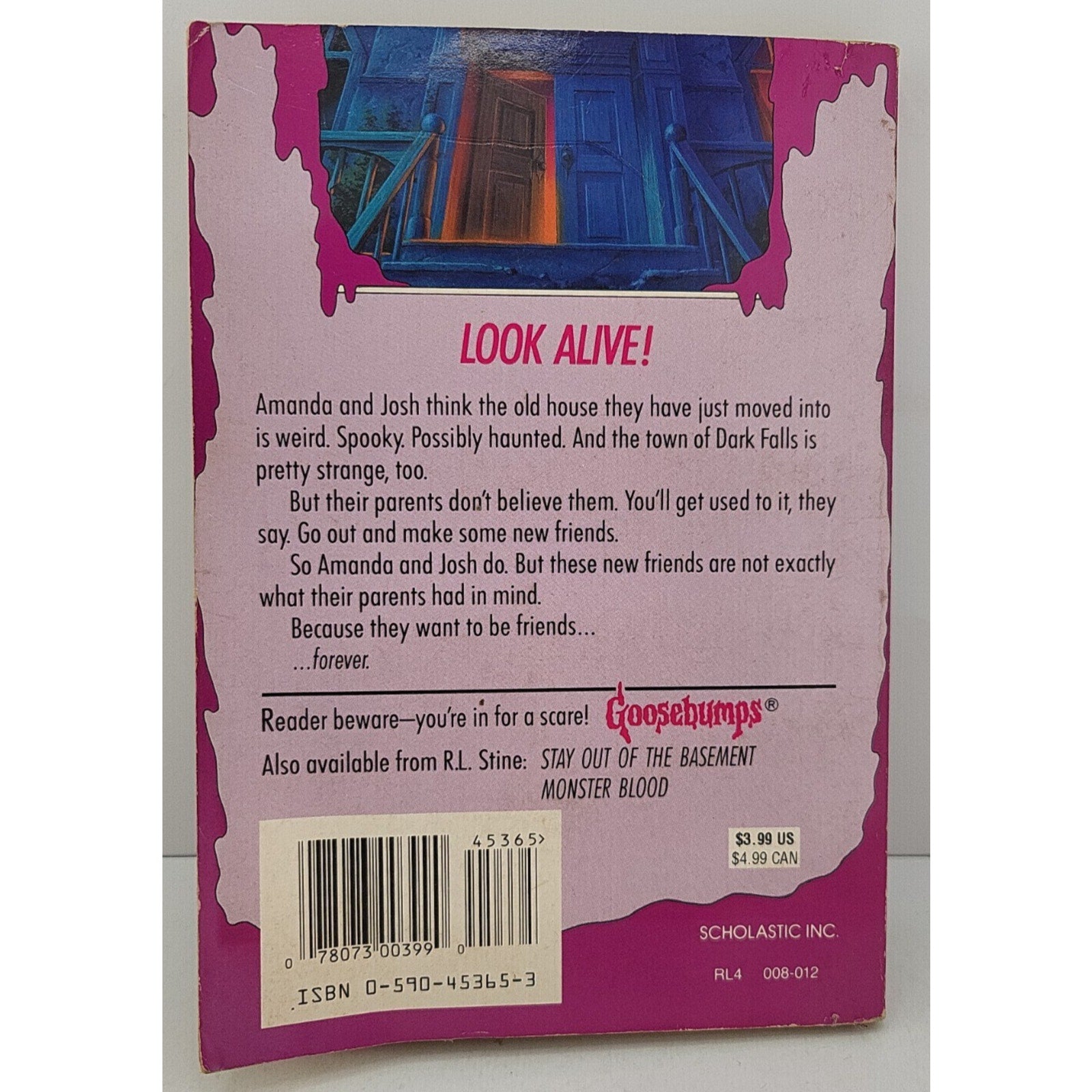 Goosebumps Ser.: Welcome to Dead House by R. L. Stine (1992, Trade Paperback)