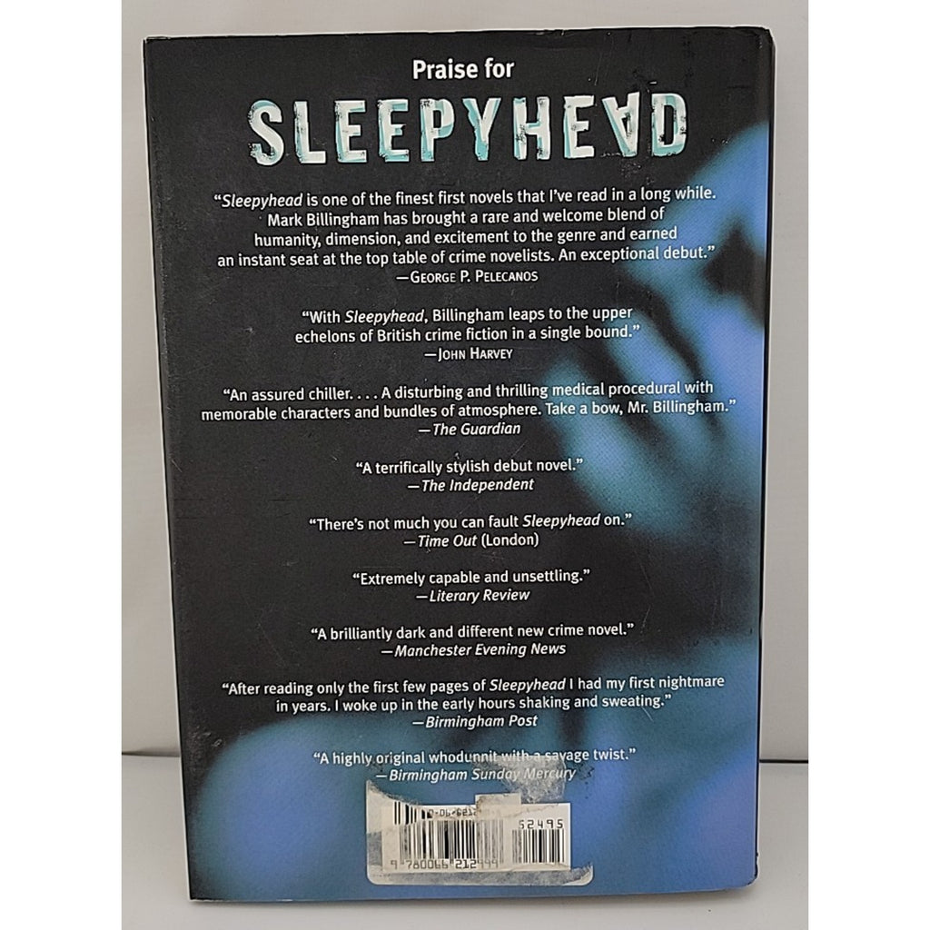 Sleepyhead by Mark Billingham (2002, Hardcover)