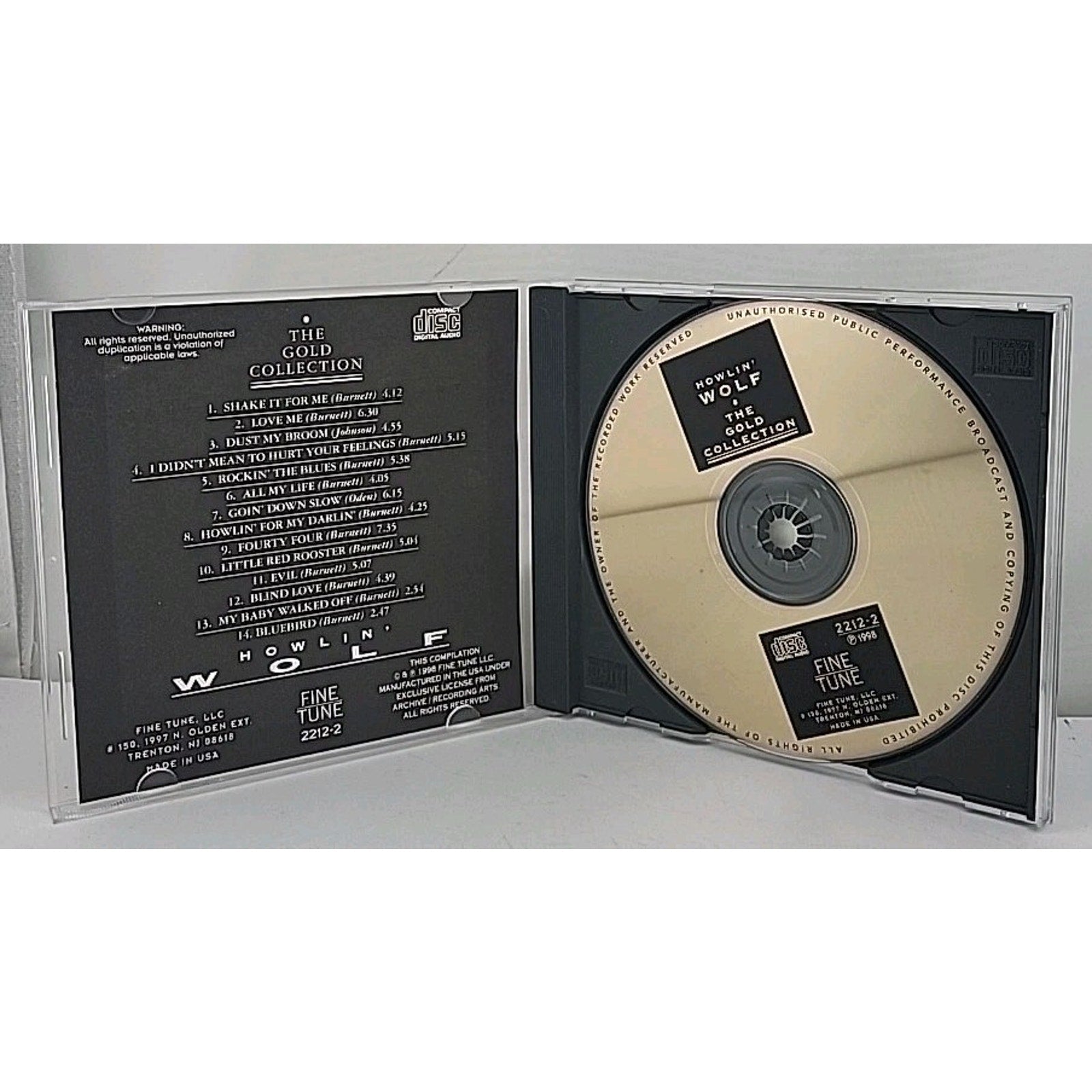 Gold Collection by Howlin' Wolf (CD, 1998)