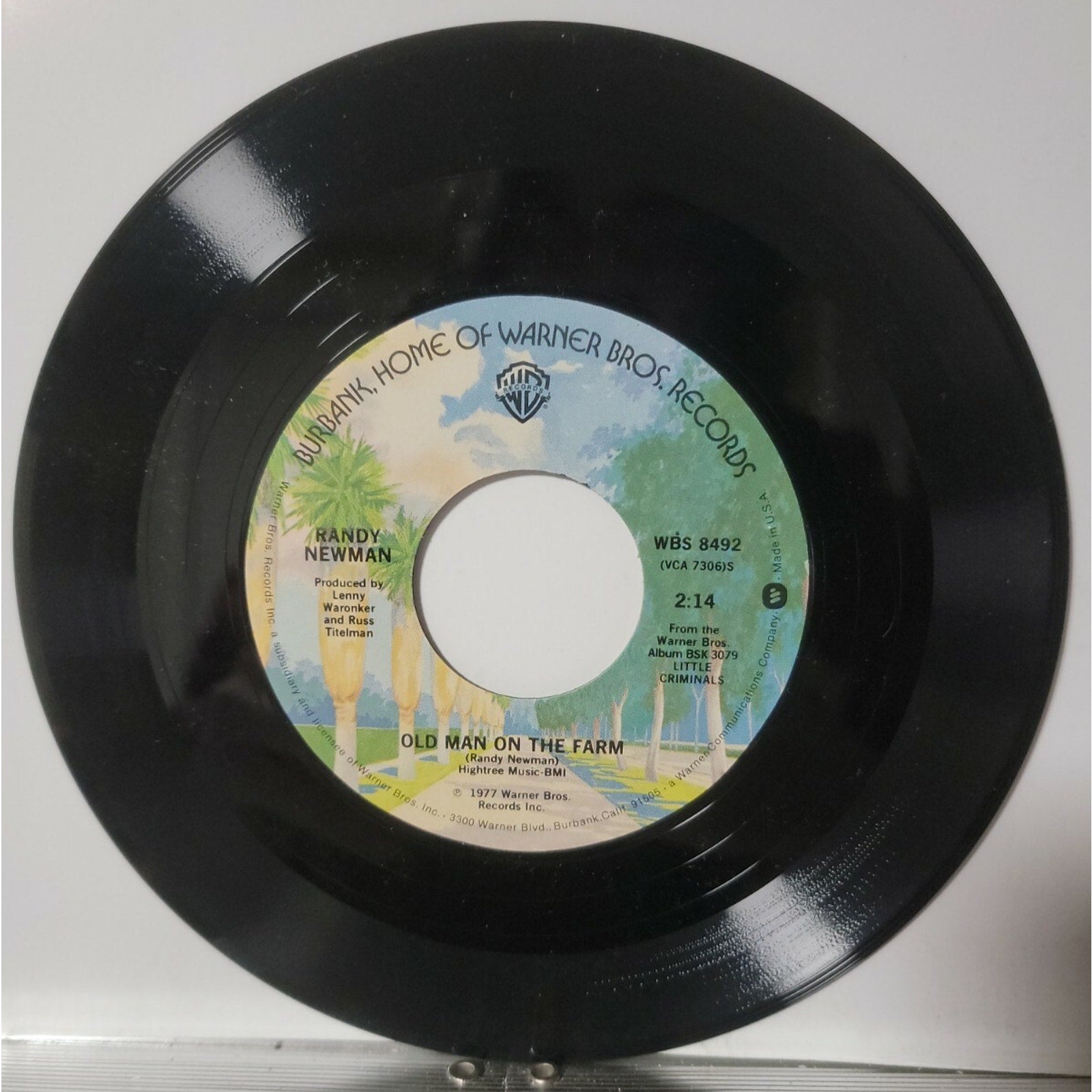 Randy Newman - Short People / Old Man On The Farm (Vinyl)
