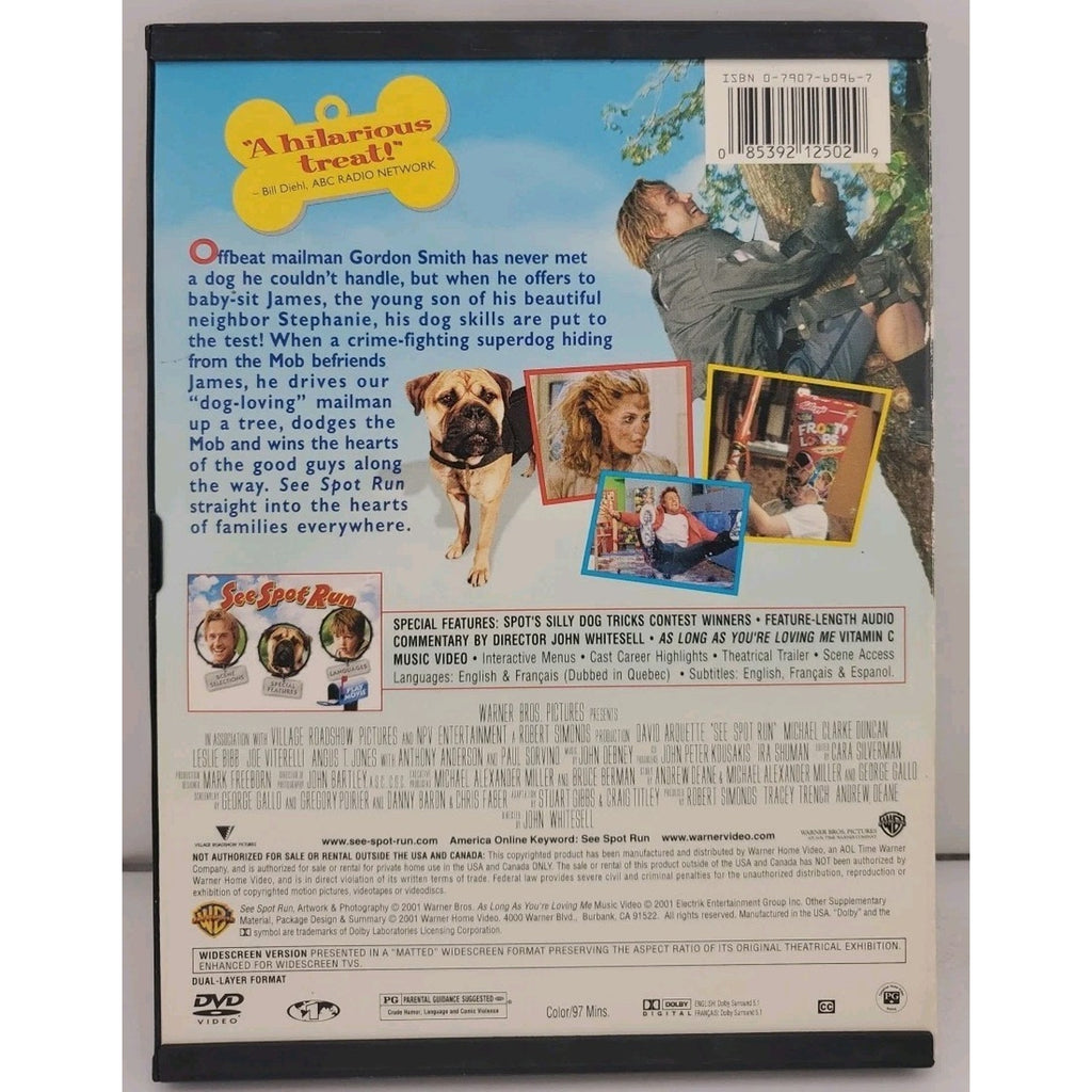 See Spot Run (DVD, 2001)