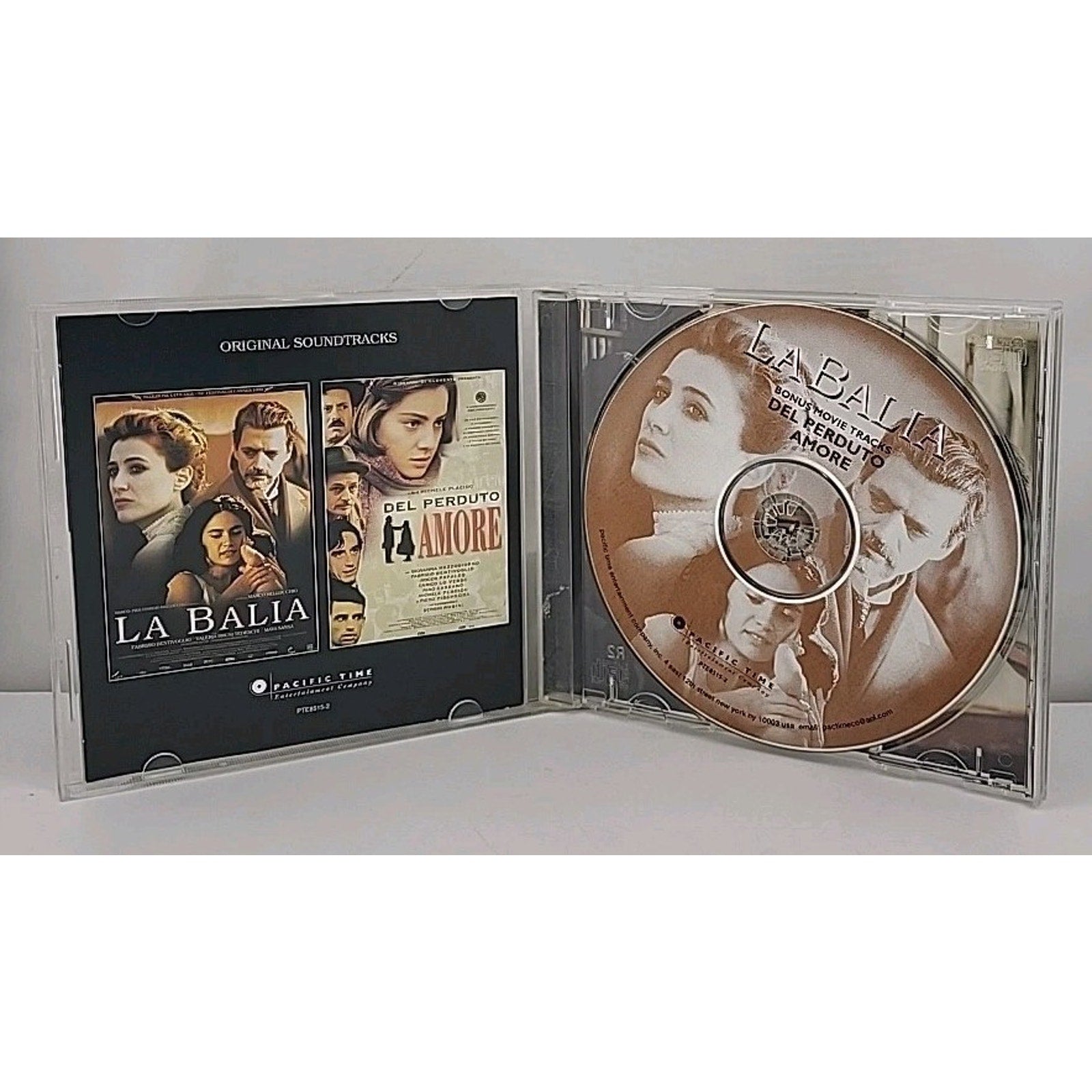 La Balia by Original Soundtrack (CD, Oct-1999, Pacific Time Entertainment...