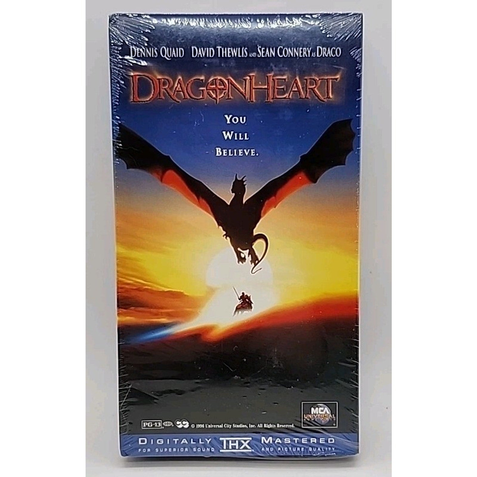 DragonHeart (VHS, 1996) *Brand New*
