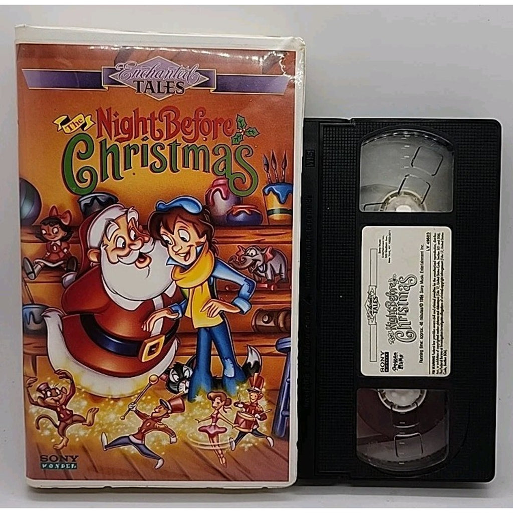 Enchanted Tales - The Night Before Christmas (VHS, 1994)