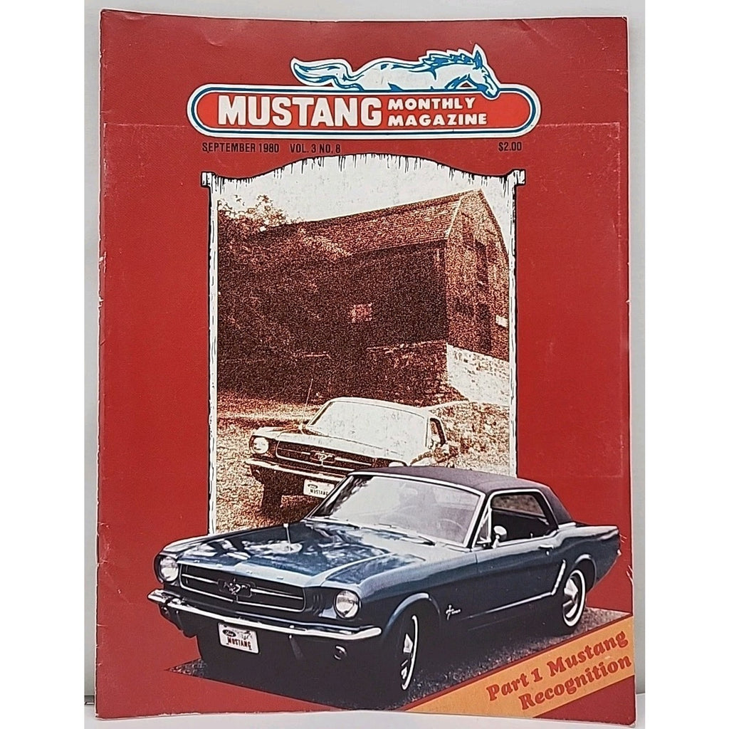 Mustang Monthly Magazine - September 1980 - Vol. 3 No. 8